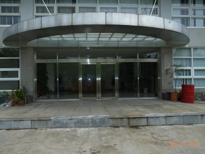 Stainless steel door