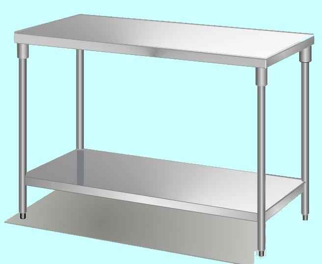 Stainless steel table