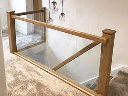 Glass banister