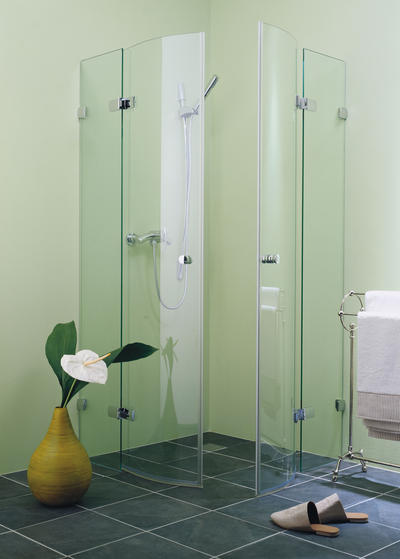 Glass partition