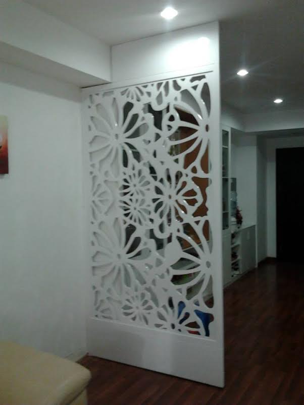 Wooden partitions