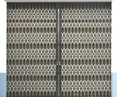 Stainless steel door