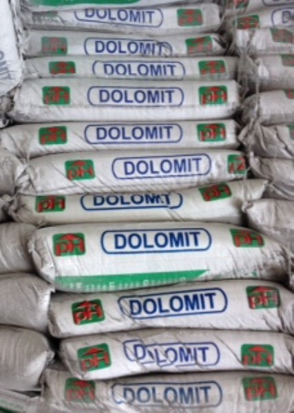 Dolomit fertilizer storage