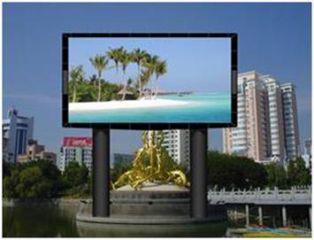 Electronic advertising board