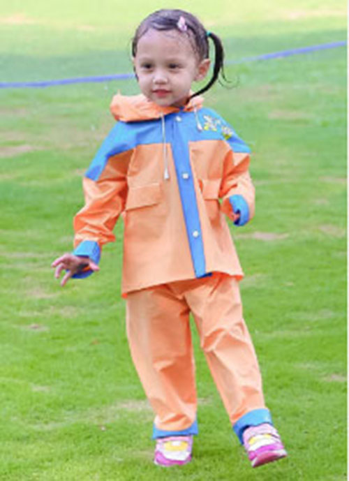 Children raincoat