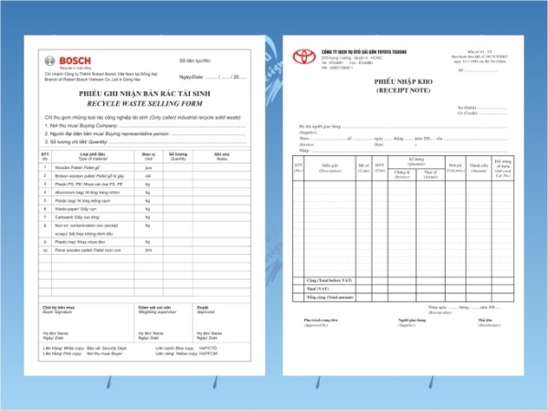 Form printing service