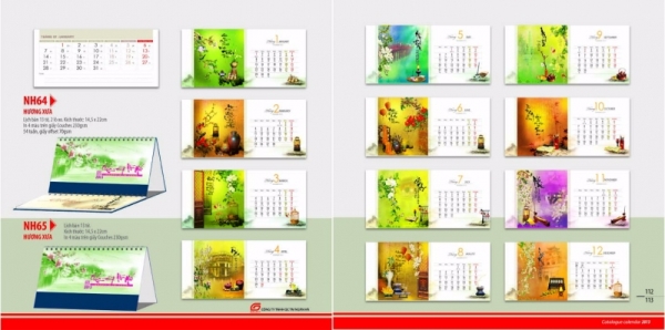 Calendar printing service