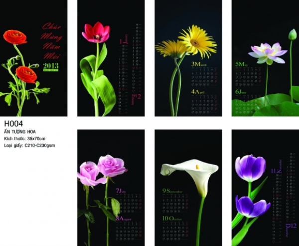 Calendar printing service