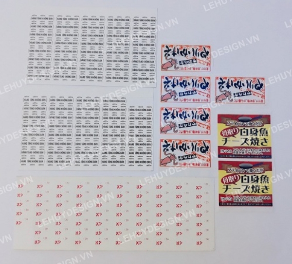 Seafood packaging designing service