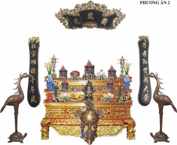 Bronze Altar Items