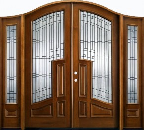 Wood door