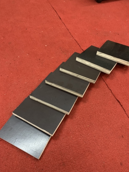 Film coated plywood