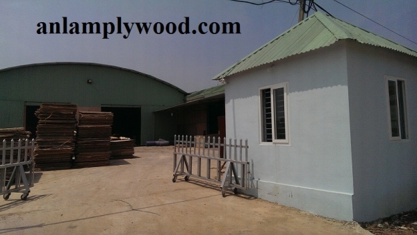Plywood warehouse