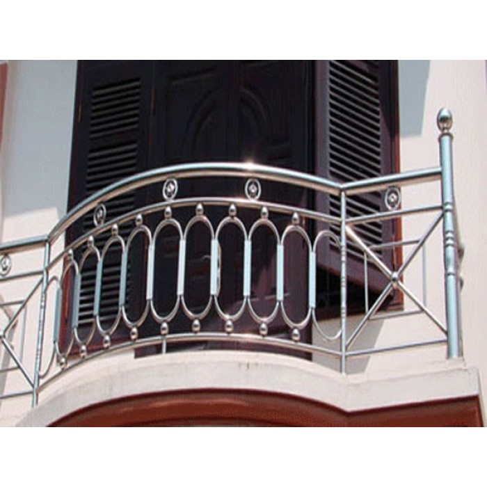Stainless steel balcony