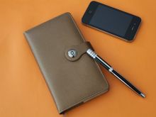 Leather notebook