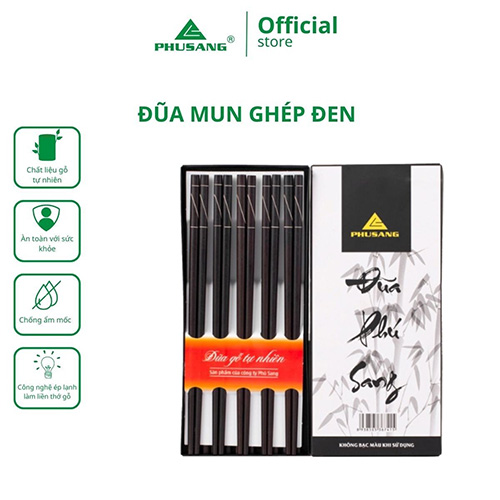 Ebony Chopsticks - Black