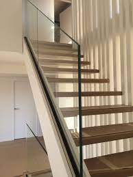 Glass staircase
