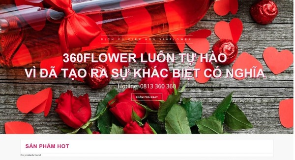 360 Flower Website