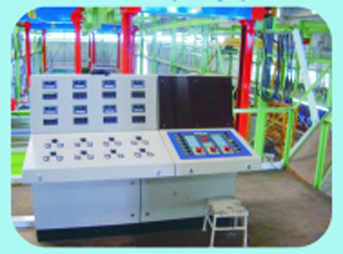Automatic hanging plating system