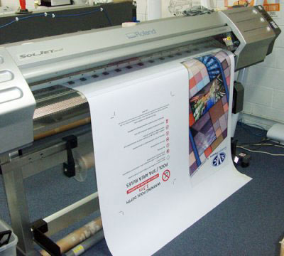 Advertising printing