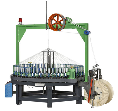 Fiberglass weaving machine