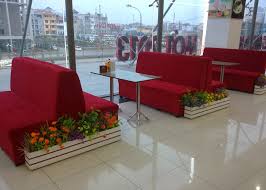 Cafe sofa