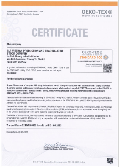 Certification