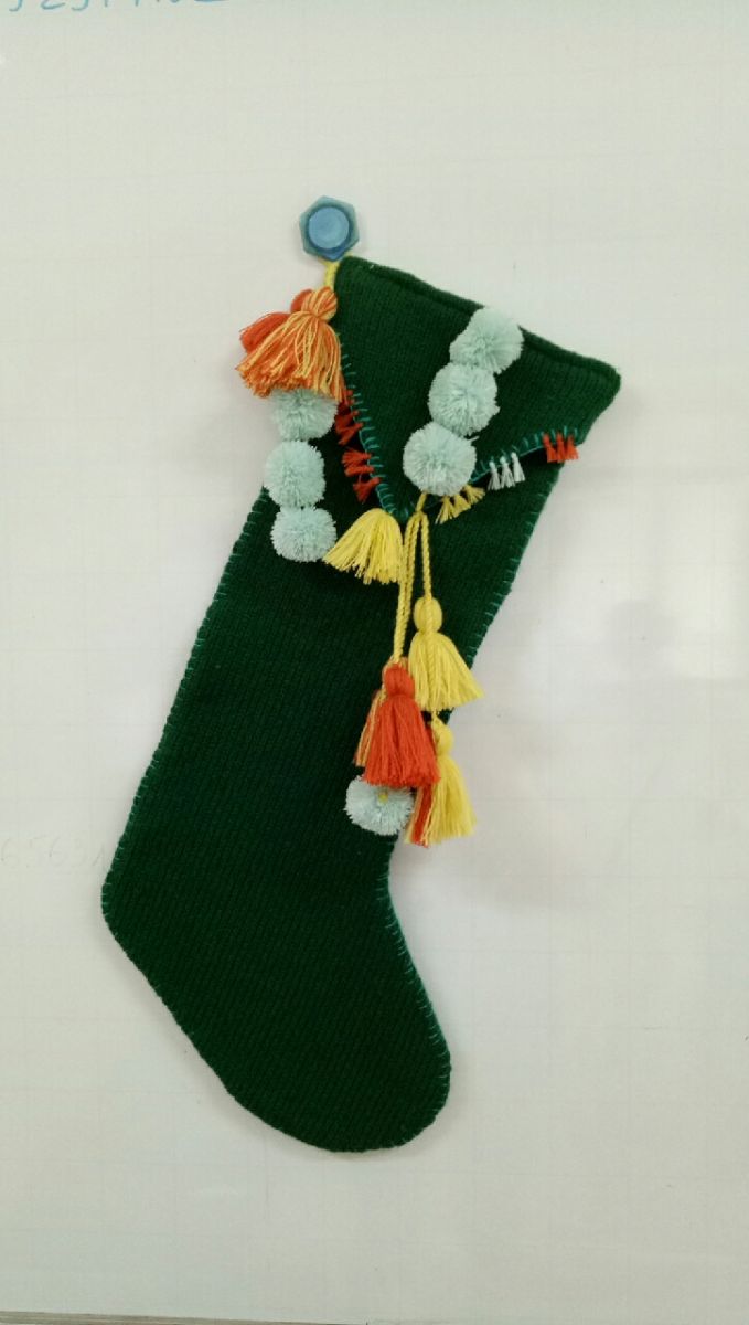 Christmas decorative socks