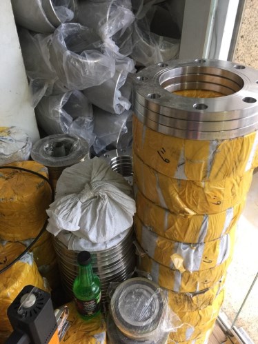 Stainless steel flange