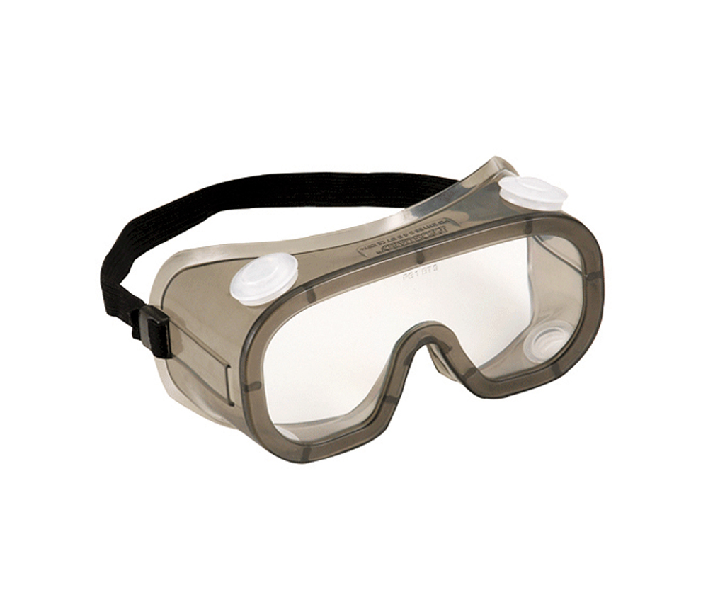 Chemical resistant goggles