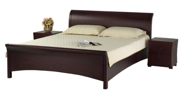 Wooden bed