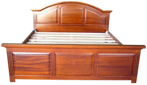 Wooden bed