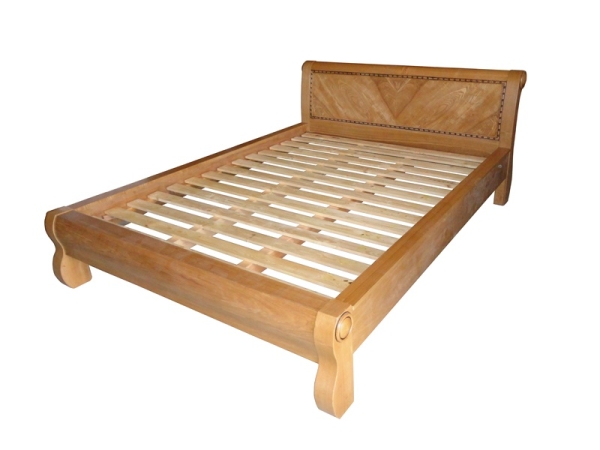 Wooden bed