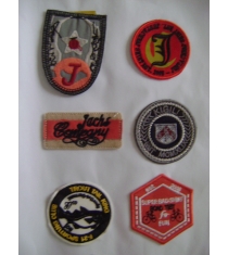 Embroidered logo