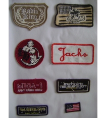 Embroidered logo