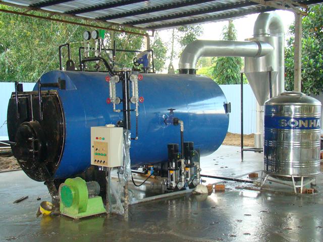 Gas fired boiler