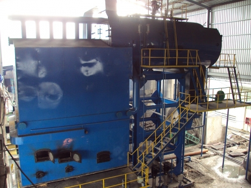 Fluidized bed boiler