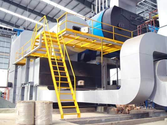 Fluidized bed boiler