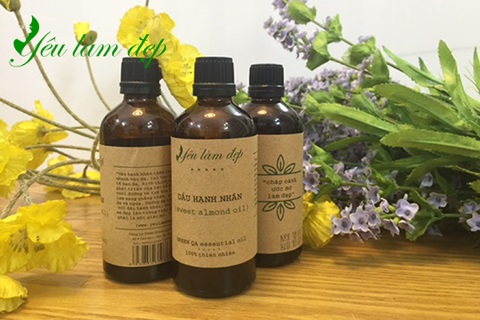 Pure almond oil