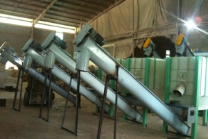 Screw conveyors and Bucket conveyors