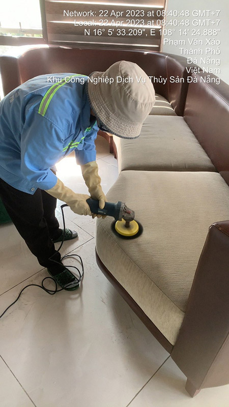 Sofa cleaning