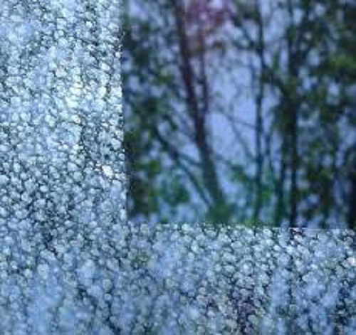 Moldy and scratched glass restoration