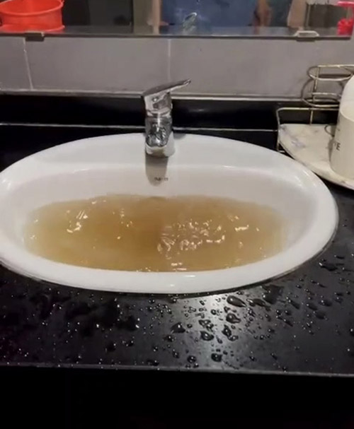 Domestic water pipe cleaning