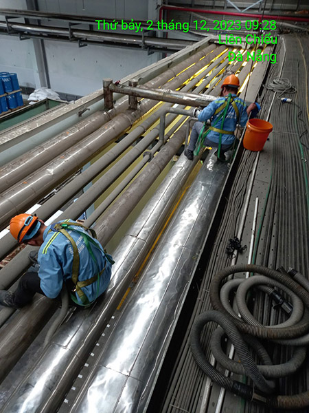 Periodic factory and building cleaning