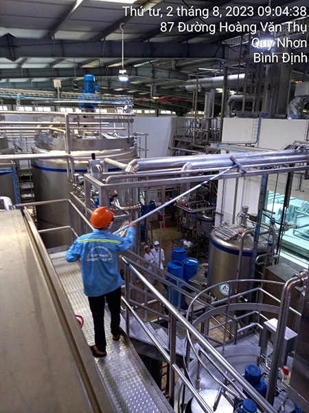 Periodic factory and building cleaning