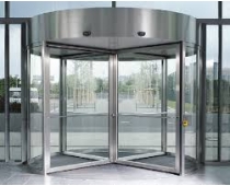 Automatic revolving door