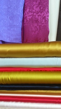 Plain satin
