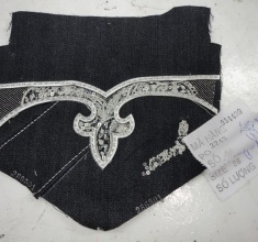 Sequin embroidery