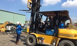 Forklift inspection