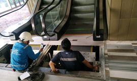 Escalator inspection